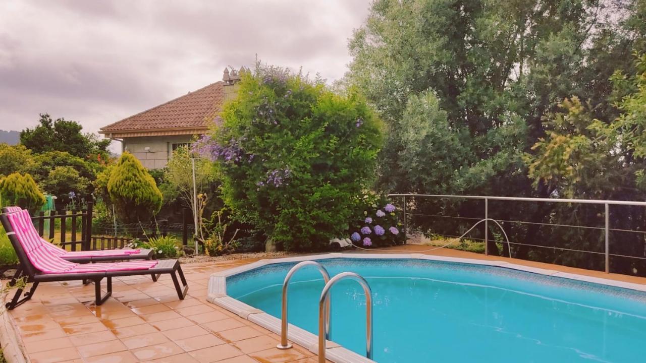 Casa Rural Area Con Piscina Гондомар Екстериор снимка