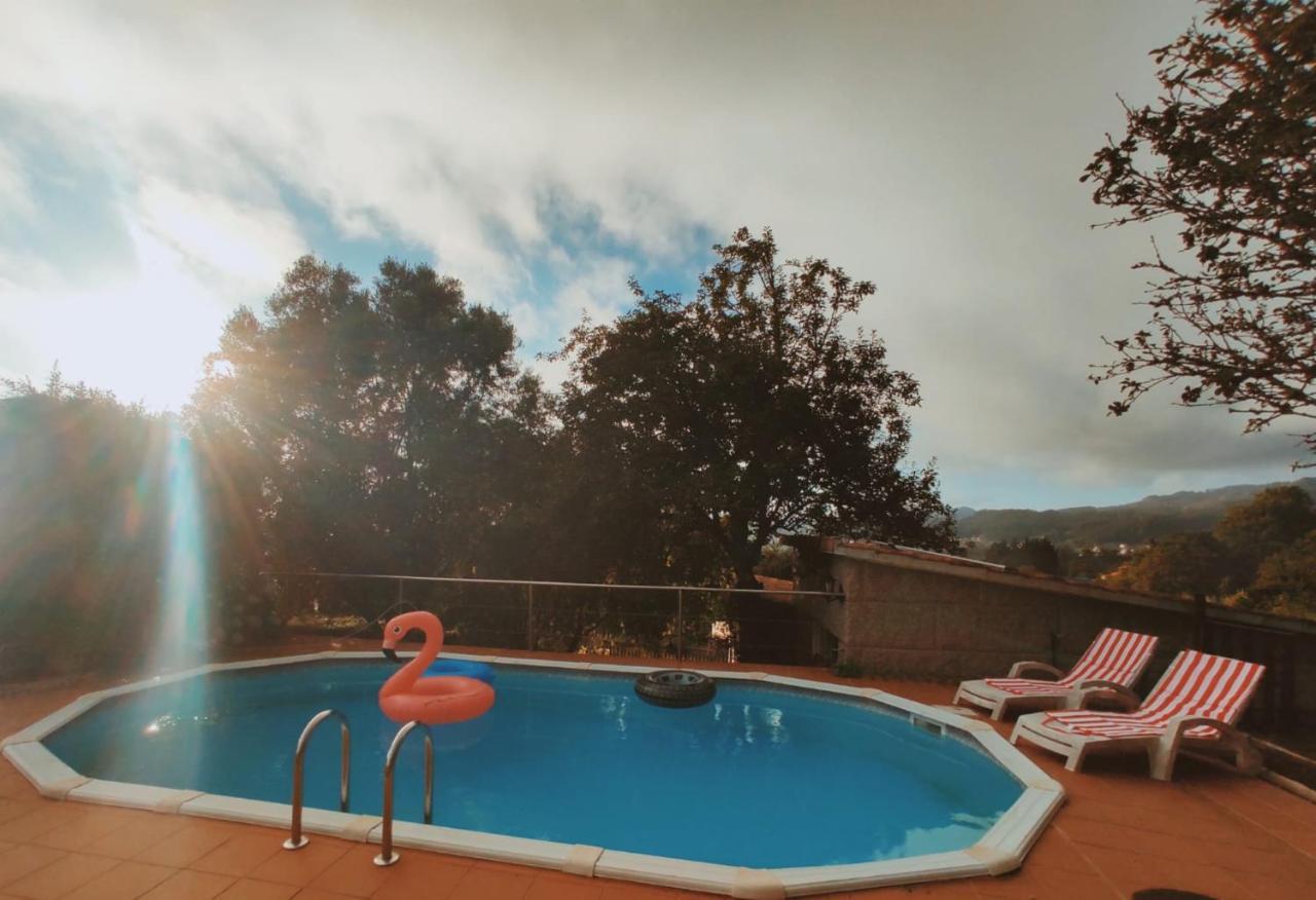 Casa Rural Area Con Piscina Гондомар Екстериор снимка